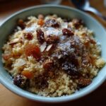 Seffa with Cinnamon and Almonds (Sweet couscous)