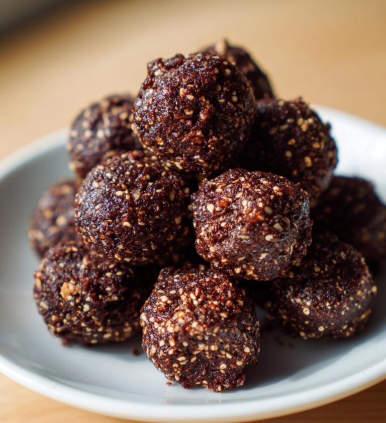 Sesame Chocolate Halva Bites