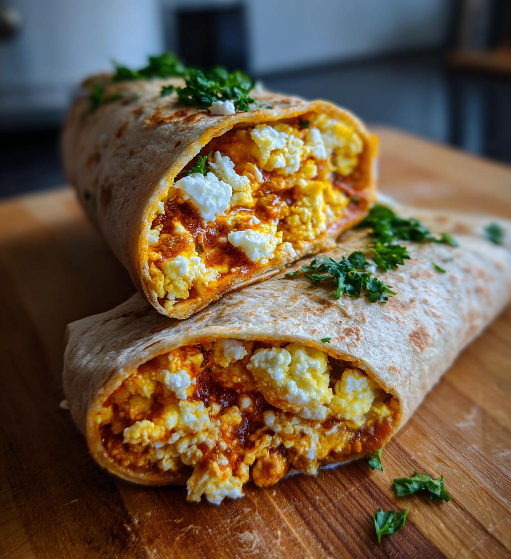 Shakshuka Wraps with Feta - detail 1