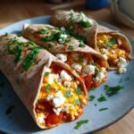 Shakshuka Wraps with Feta