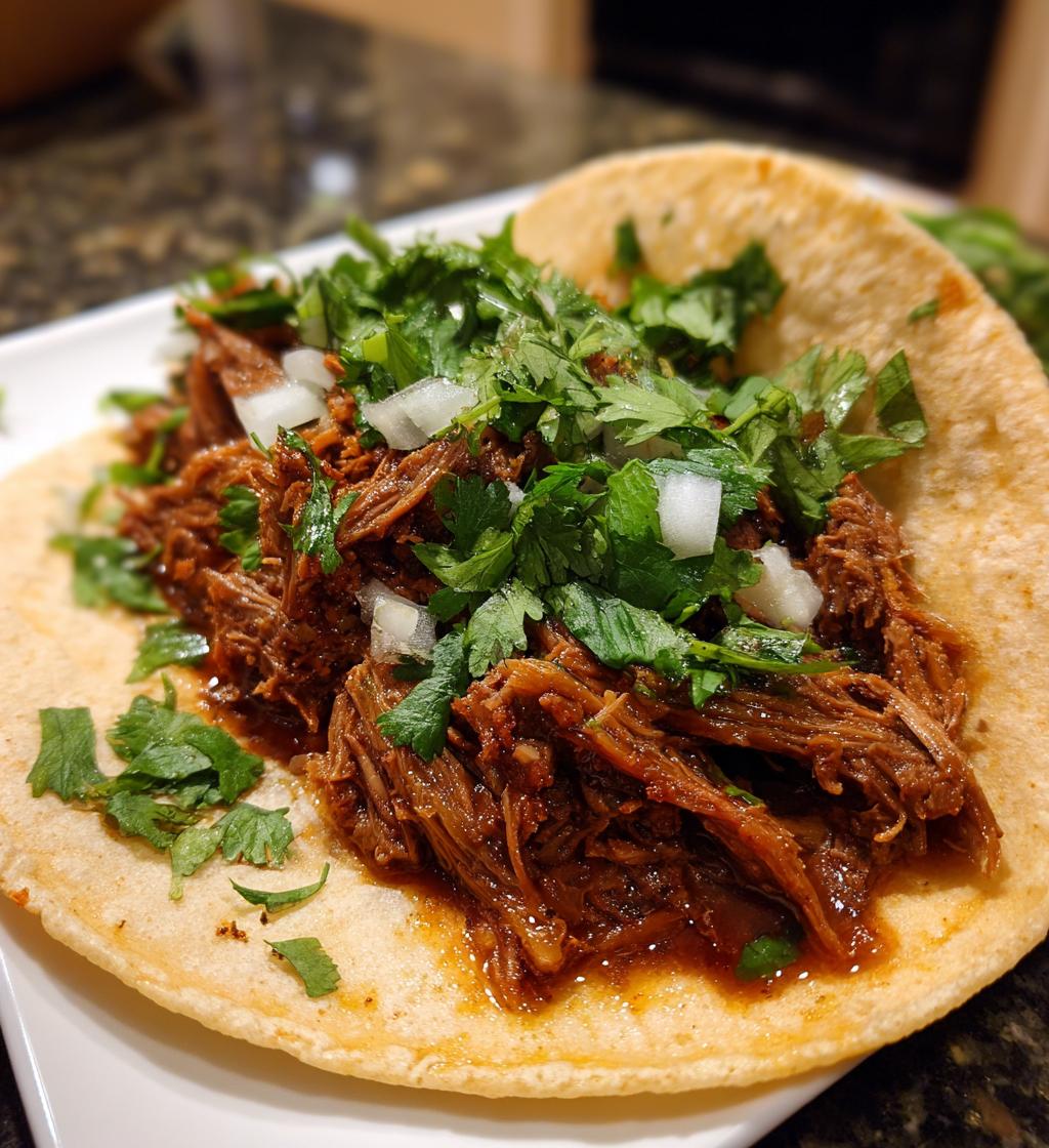 Slow Cooker Beef Barbacoa (For tacos and burrito bowls) - detail 1