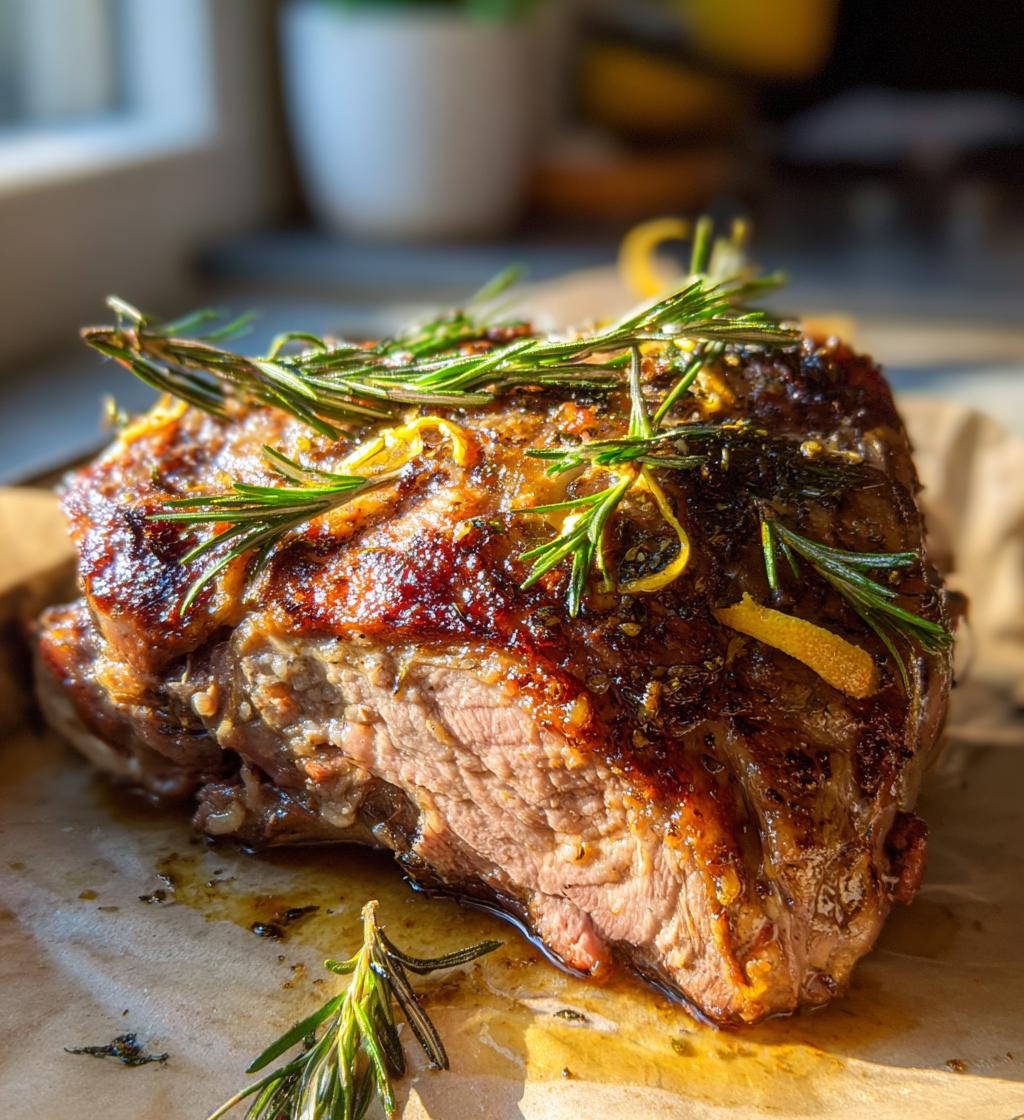 Slow-Roasted Lamb Shoulder (48-hour method) - detail 1