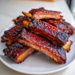 Smoked Wagyu Beef Ribs (Texas-style, use liquid smoke or wood chips)