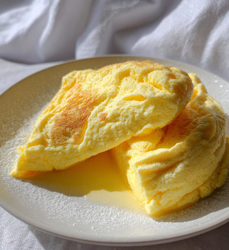 Soufflé Omelette (Fluffy texture trend)