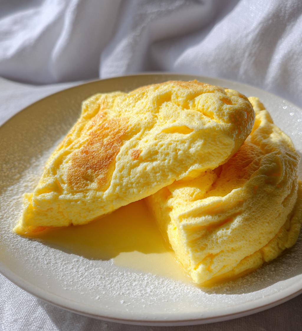Soufflé Omelette (Fluffy texture trend)