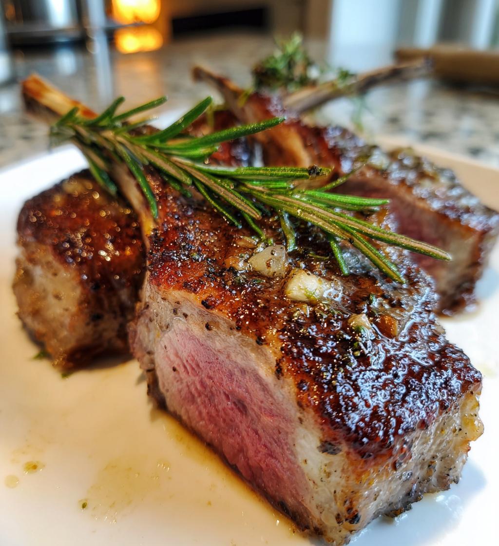 Sous Vide Lamb Chops - detail 1