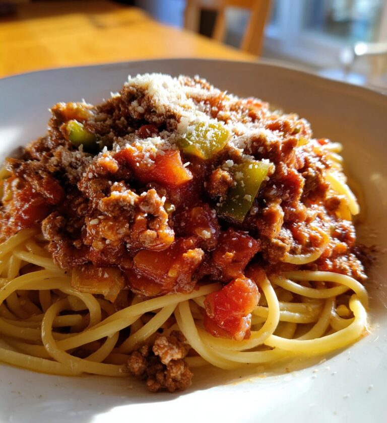 Spaghetti Bolognese Halal