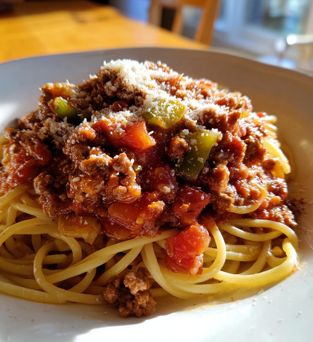 Spaghetti Bolognese Halal