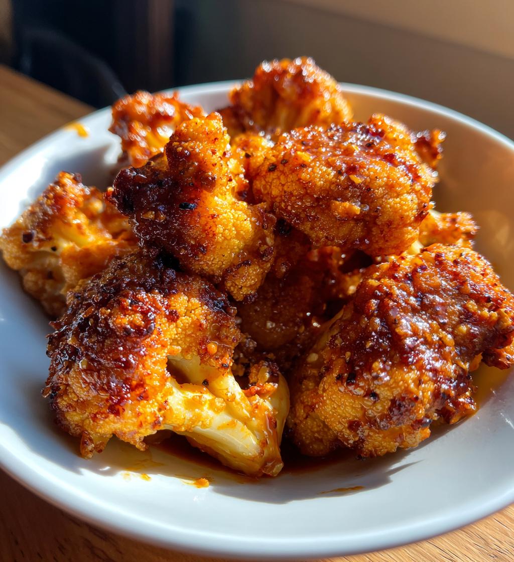Spiced Cauliflower Wings - detail 1