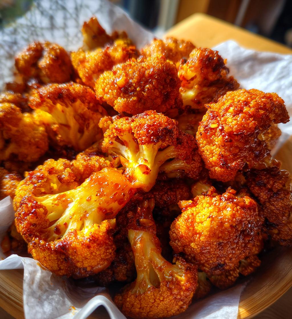 Spiced Cauliflower Wings