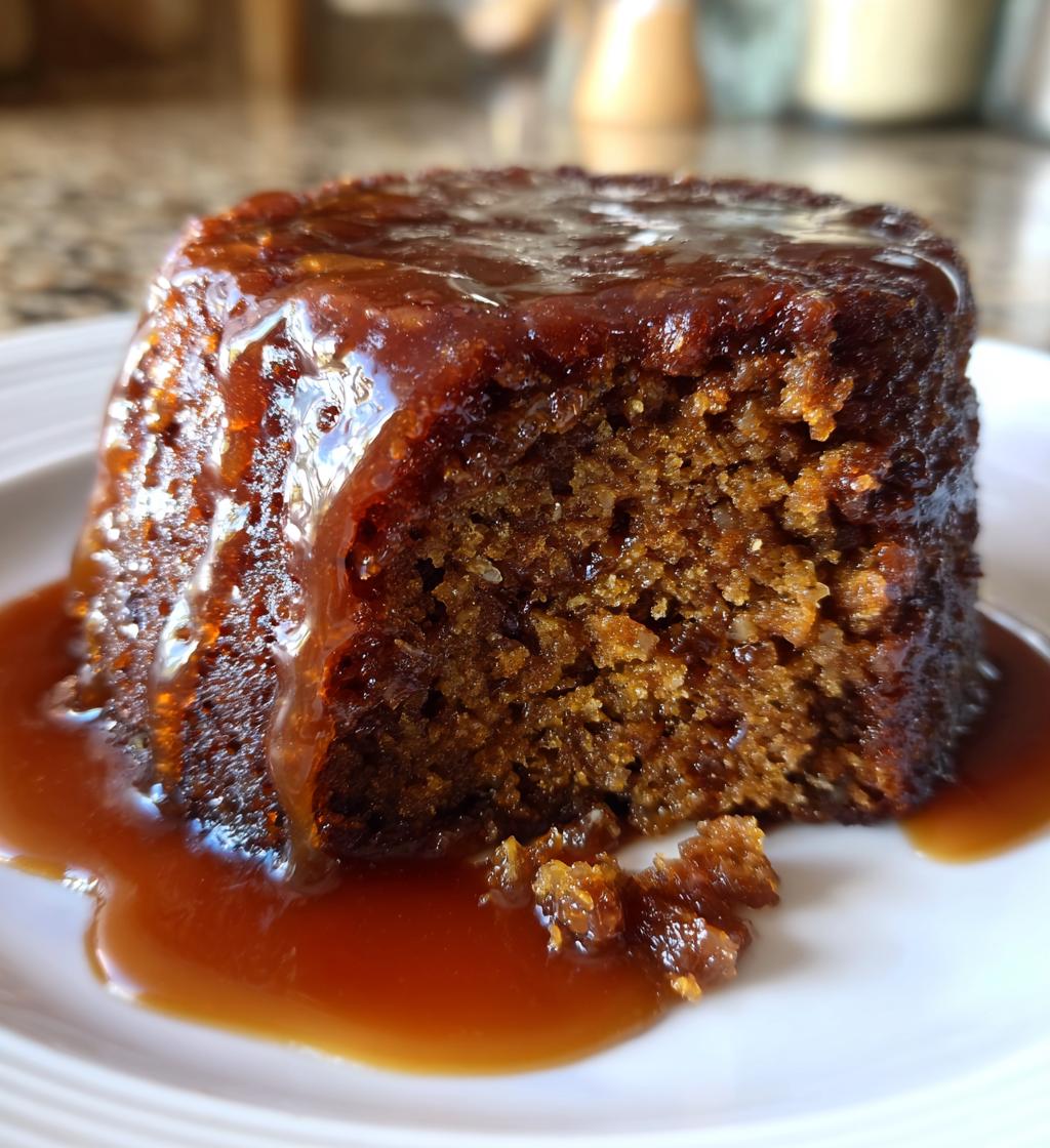 Sticky Toffee Pudding (Using dates and toffee sauce) - detail 1