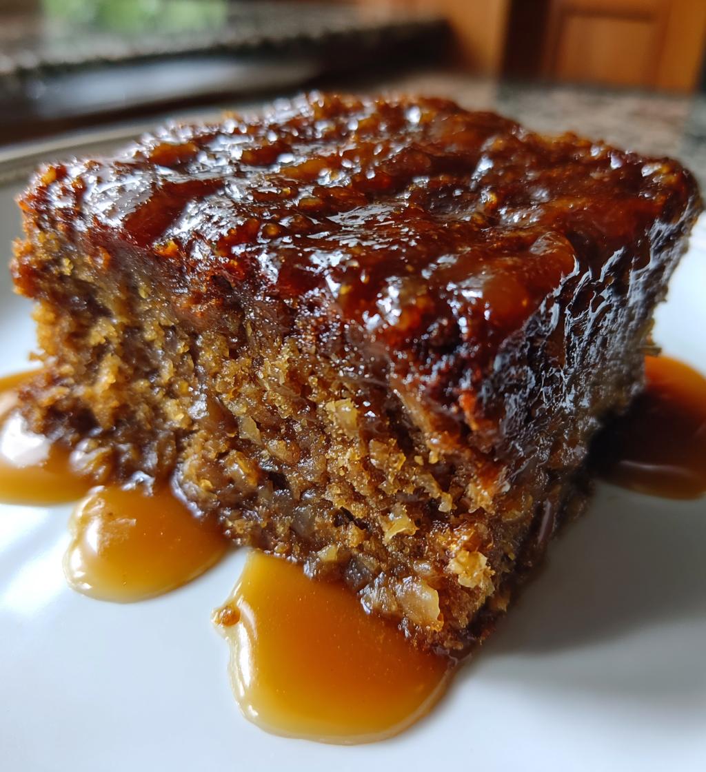 Sticky Toffee Pudding (Using dates and toffee sauce)