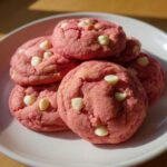 Strawberry Cake Mix Cookies