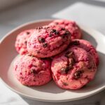 Strawberry Hershey Cookies