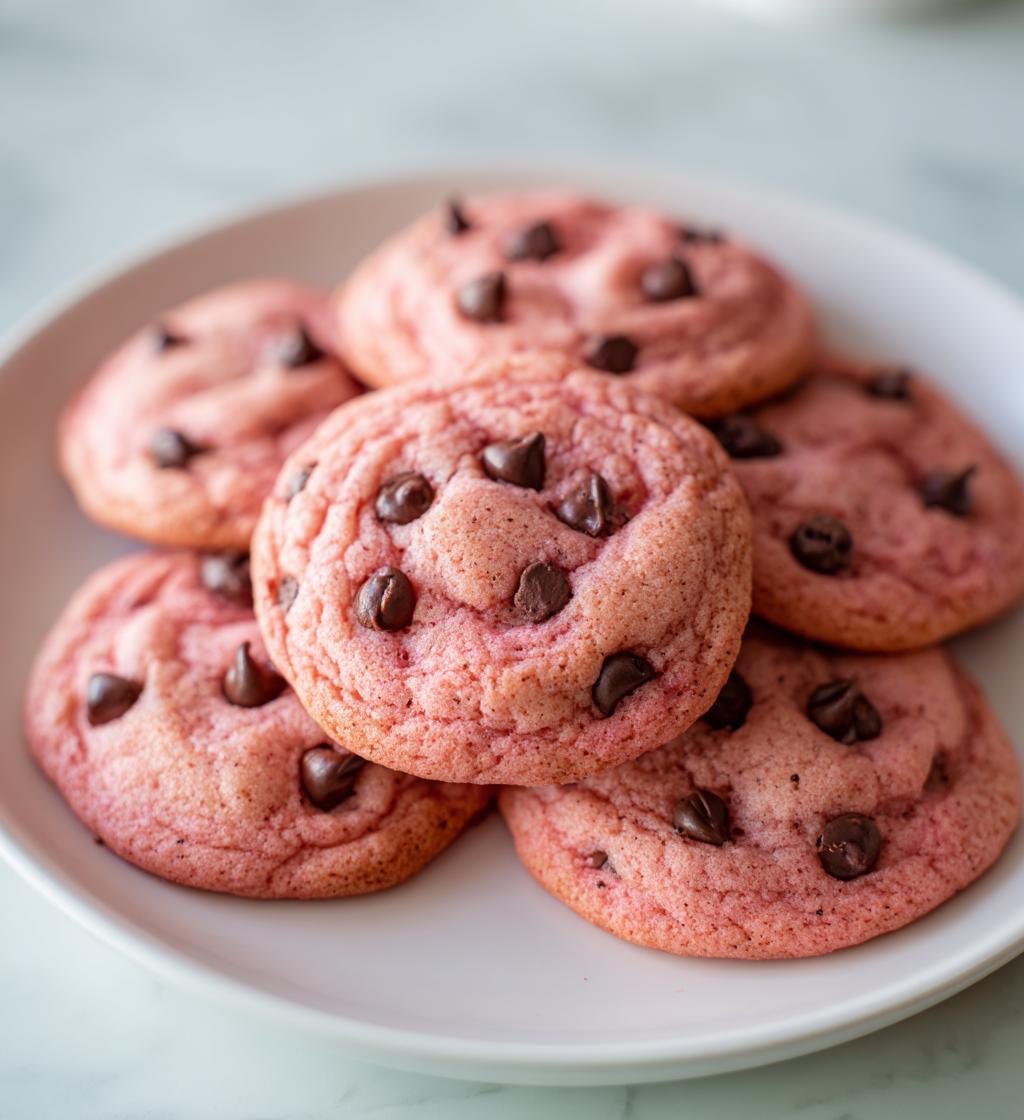 Strawberry Pudding Cookies - detail 1