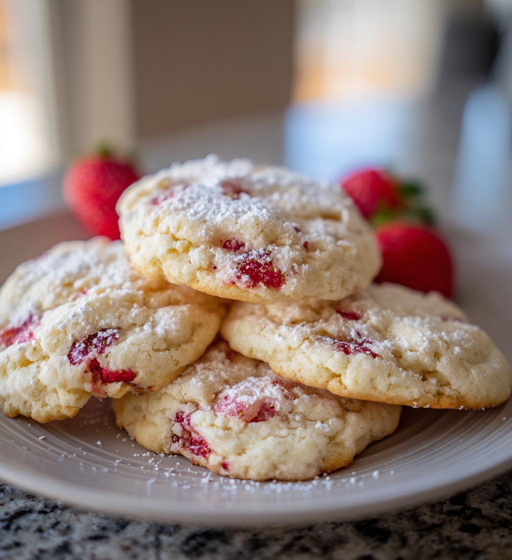 Strawberry Shortcake Cookies - detail 1