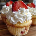 Strawberry Shortcake Cupcakes