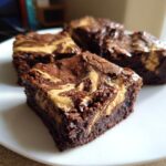 Tahini Chocolate Swirl Brownies