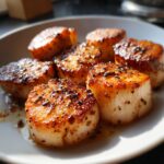 Tallow-Seared Scallops