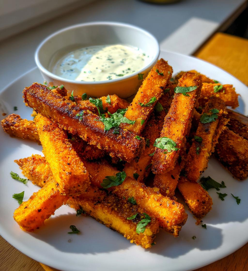 Tandoori Fries with Garlic Sauce - detail 1