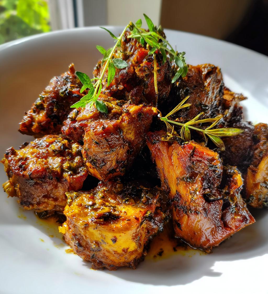 Tassot Cabrit (Haitian Fried Goat)