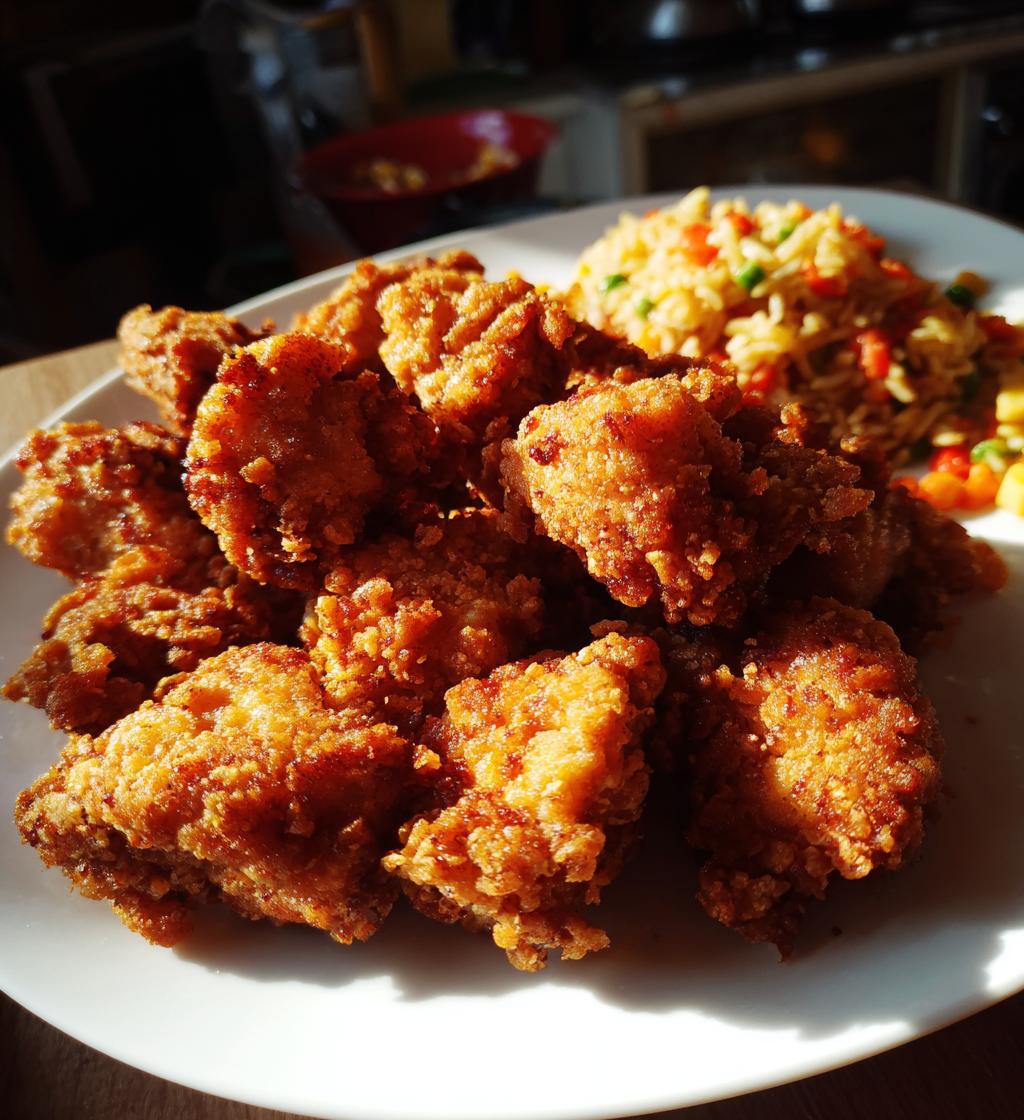 Tassot Cabrit (Halal Fried Goat)
