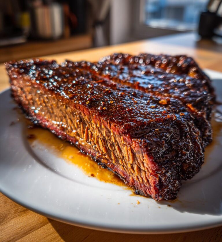 Texas Style Smoked Brisket (Halal)