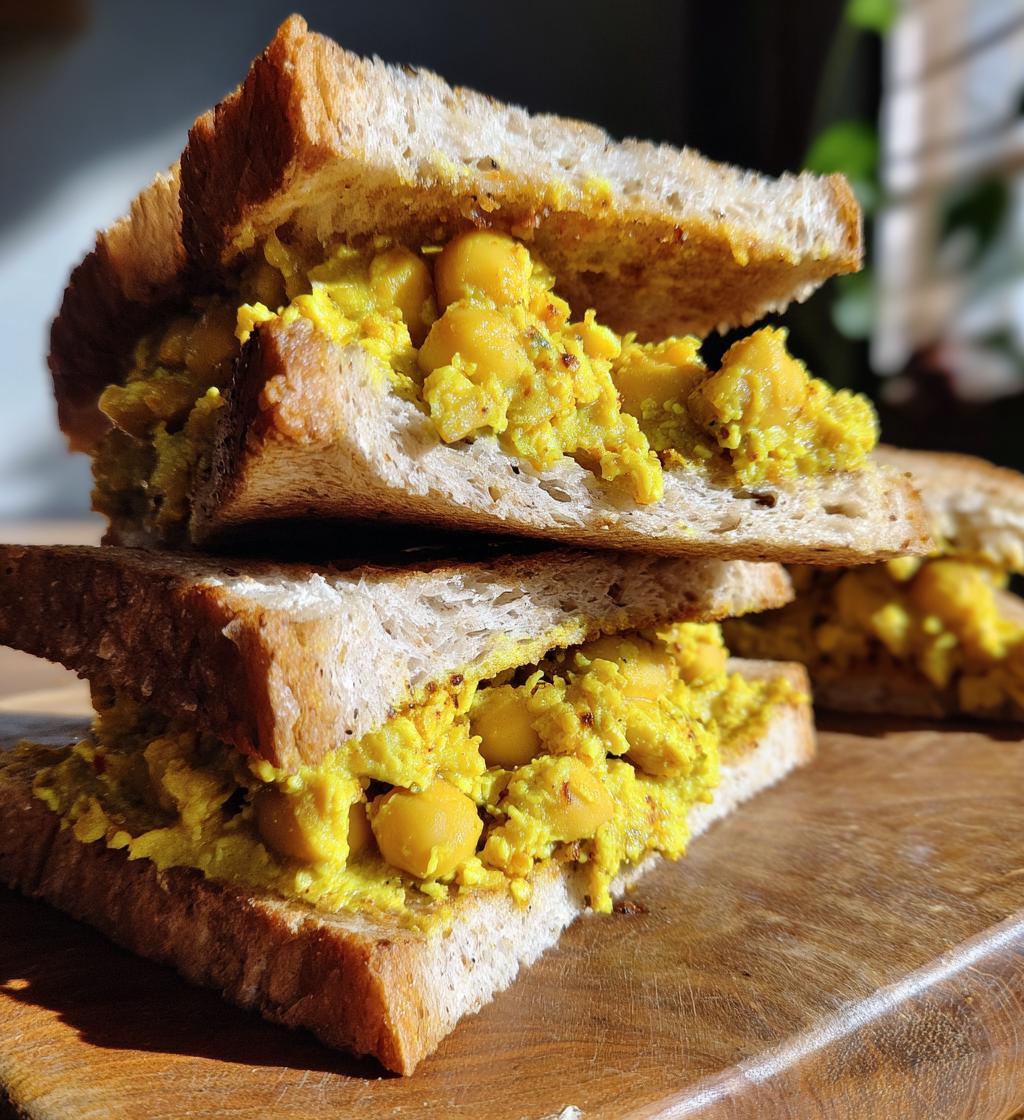Trini Doubles (Curried Chickpeas on Bara Bread) - detail 1