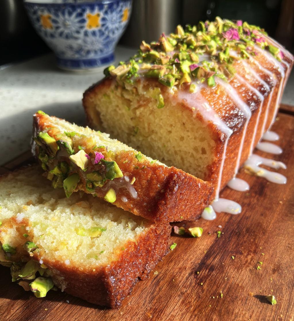Turkish Milk Cake (Trilece) with Rose Water - detail 1