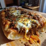 Turkish Pide with Spiced Lamb