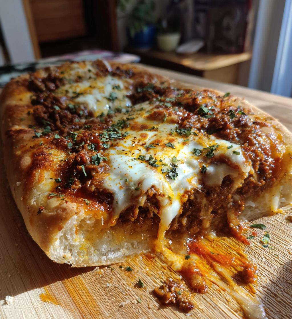 Turkish Pide with Spiced Lamb