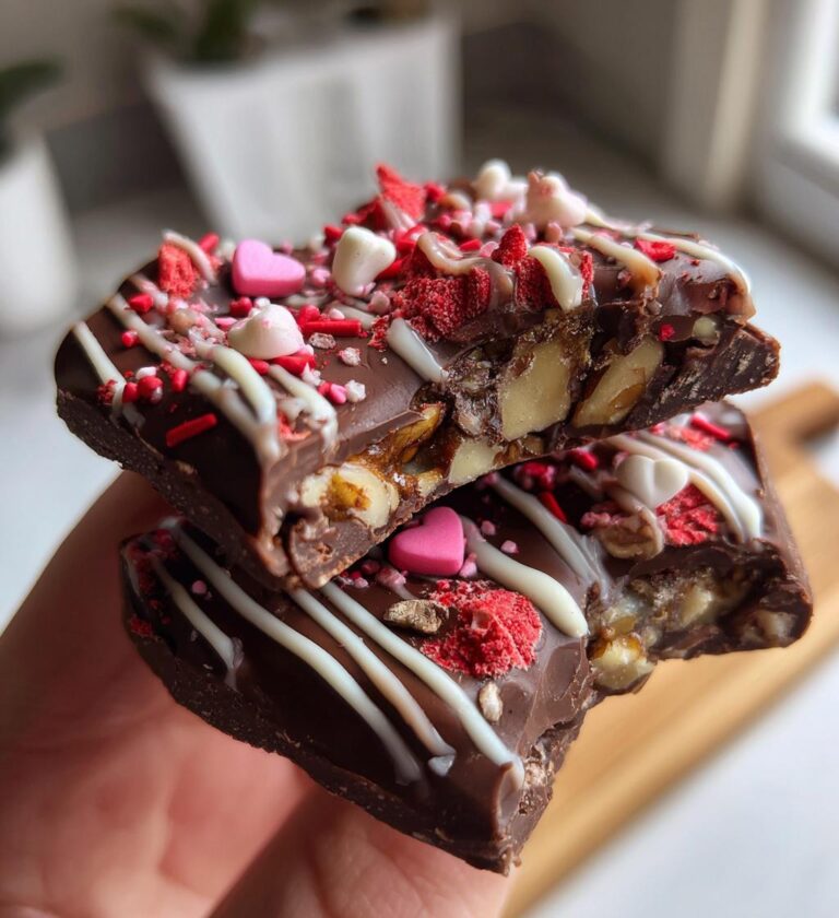 Valentine Chocolate Bark
