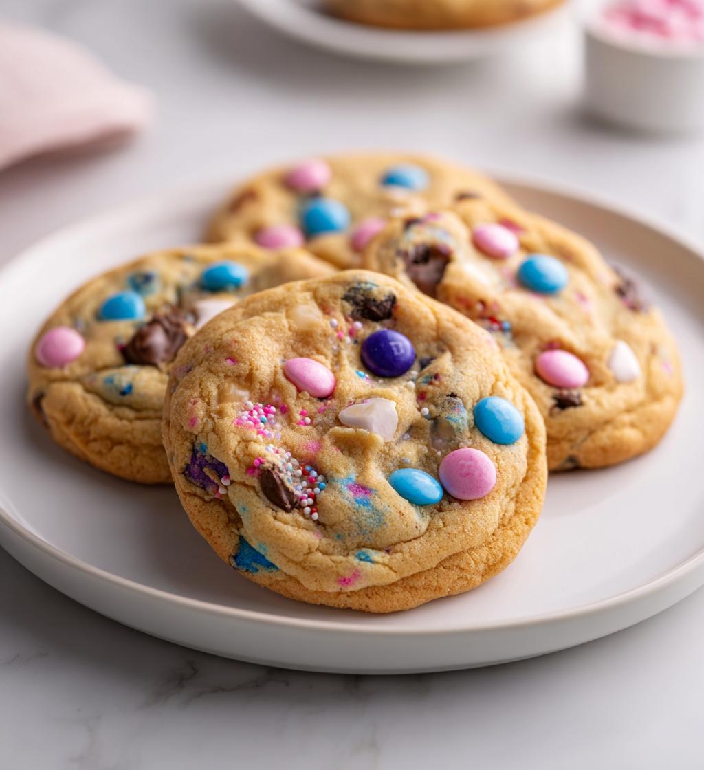 Valentine’s Day Oreo M&M Cookies - detail 1