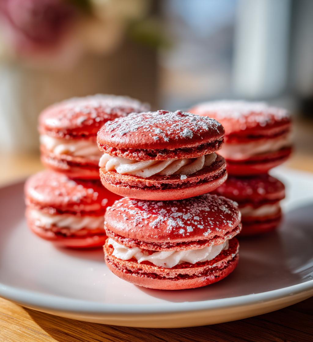Valentine's Macarons - detail 1