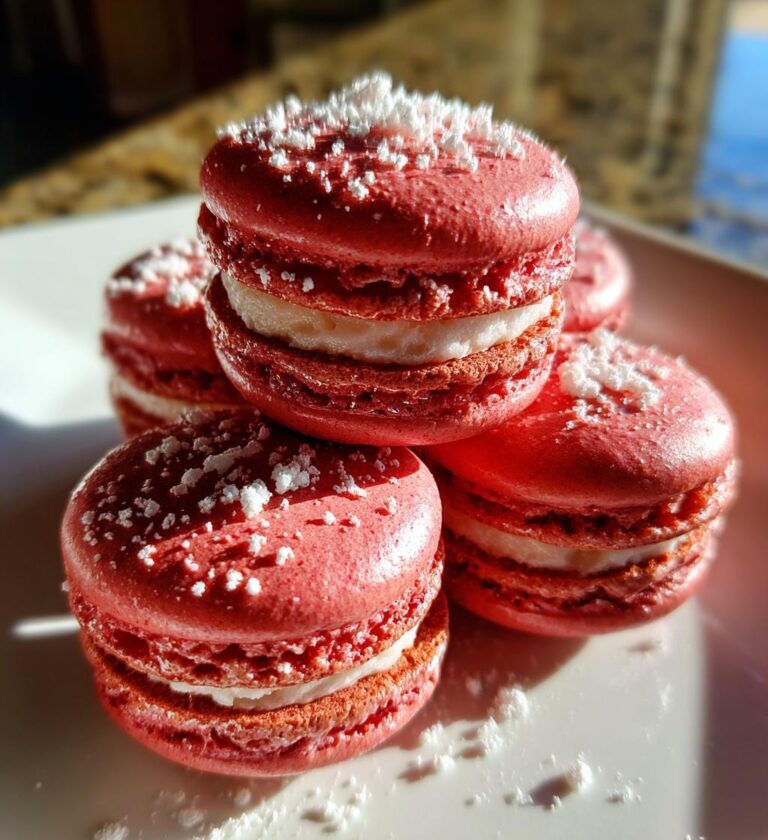 Valentine's Macarons