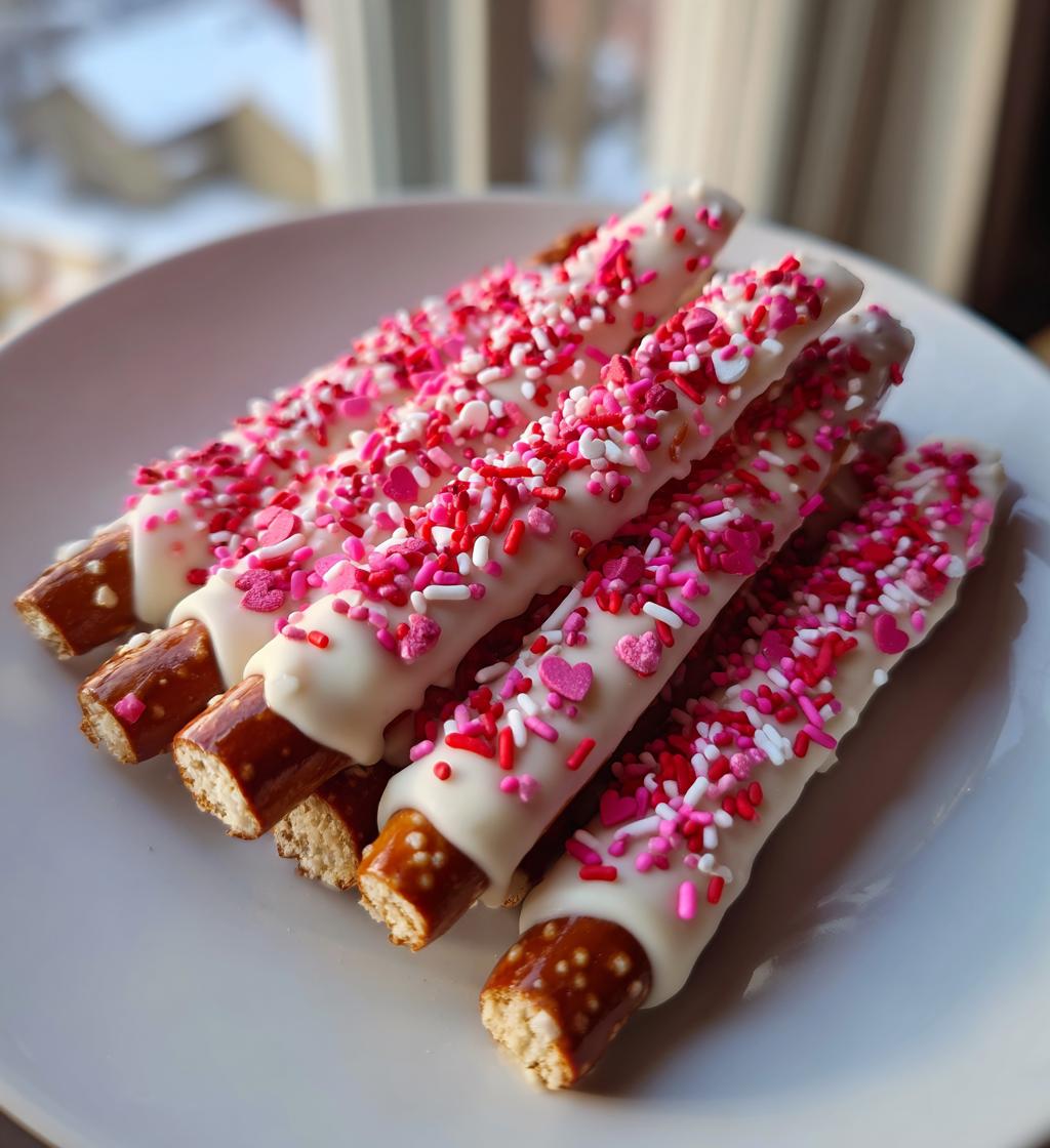 Valentines Pretzels - detail 1
