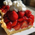 Valentine's Strawberry Pie