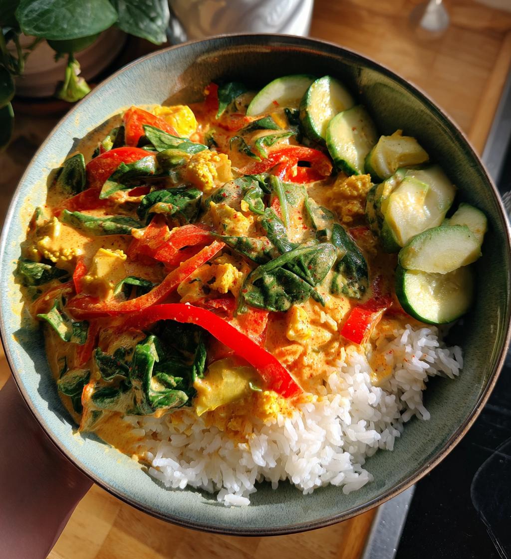 Vegan Halal Curry Bowl - detail 1