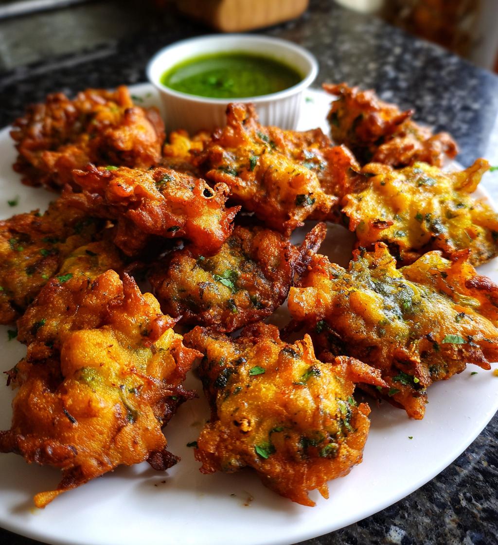 Veggie Pakora Platter