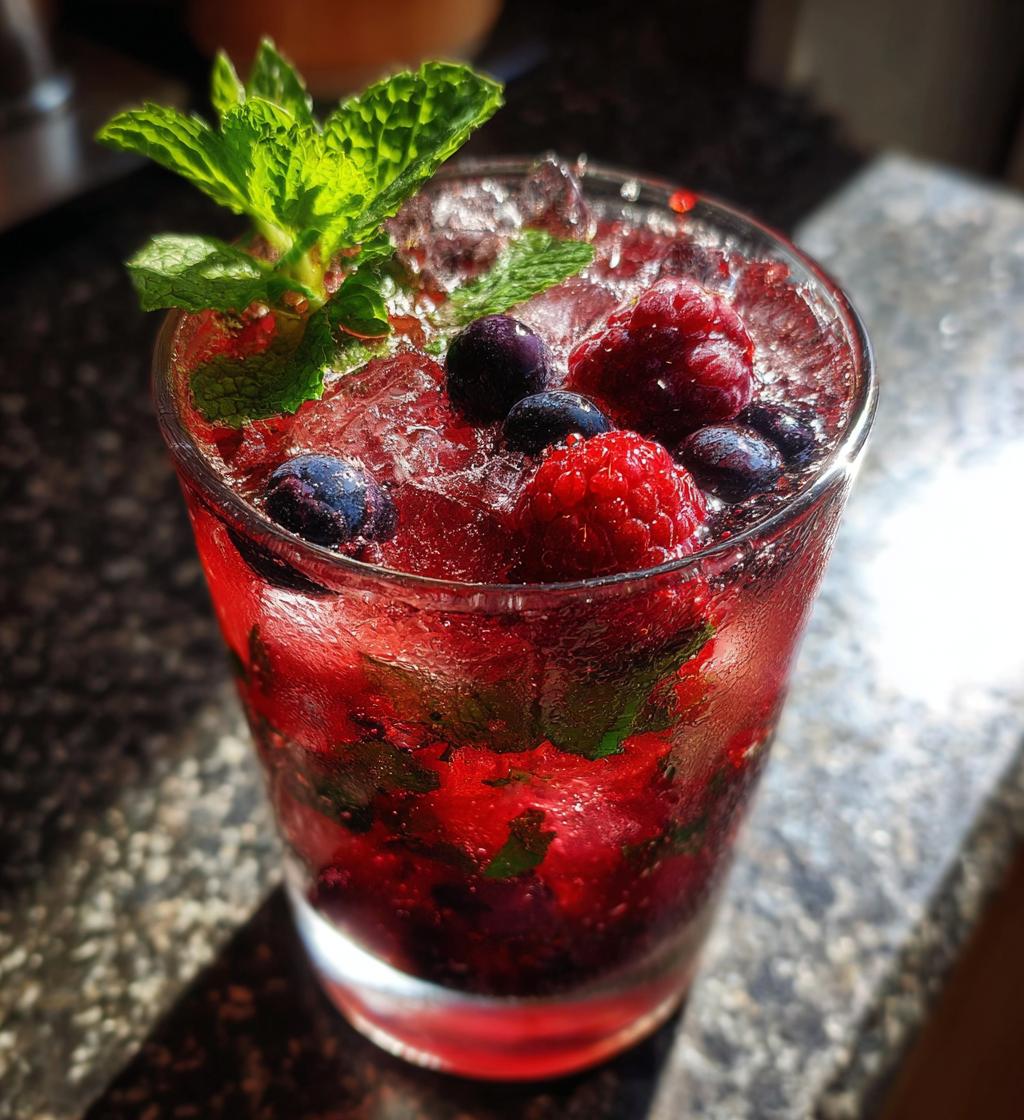 Vimto Mojito (Halal mint & berry mocktail) - detail 1
