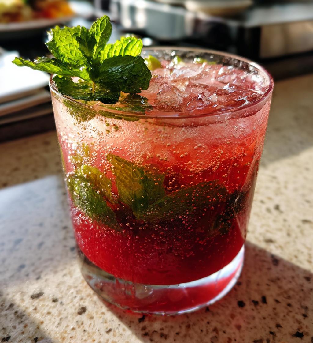 Vimto Mojito