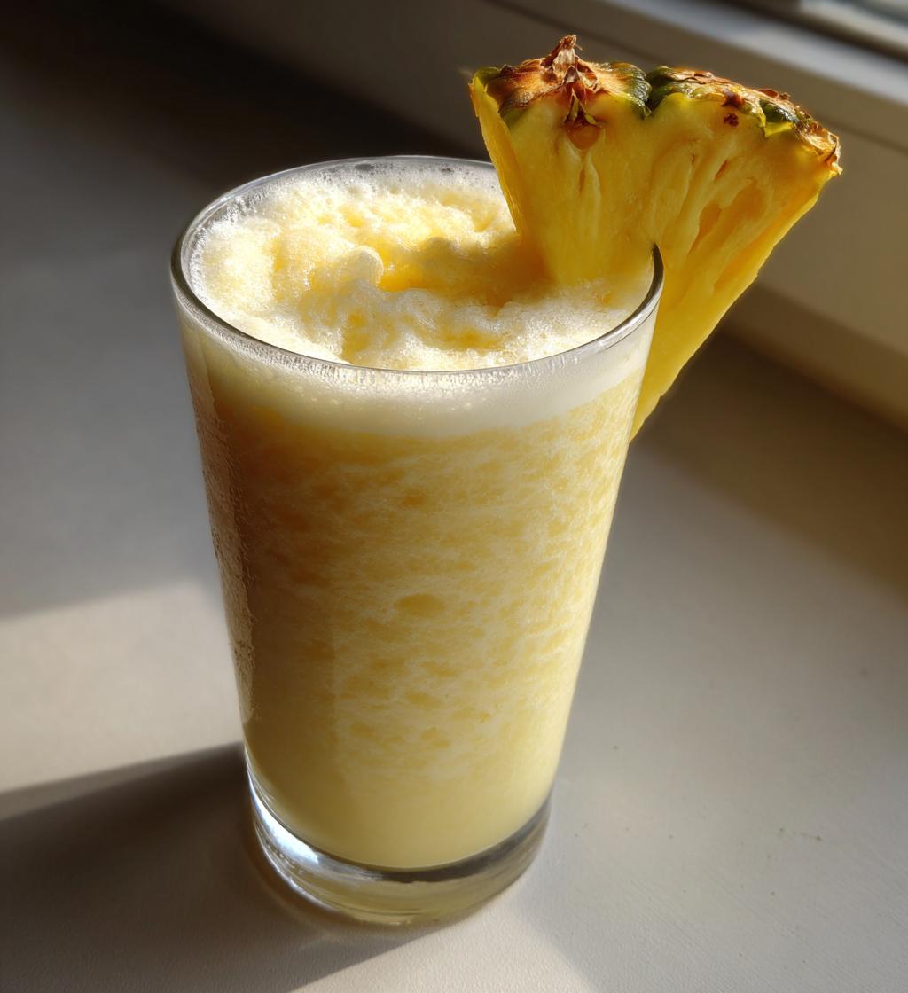 Virgin Piña Colada (Fresh Pineapple & Coconut Cream) - detail 1