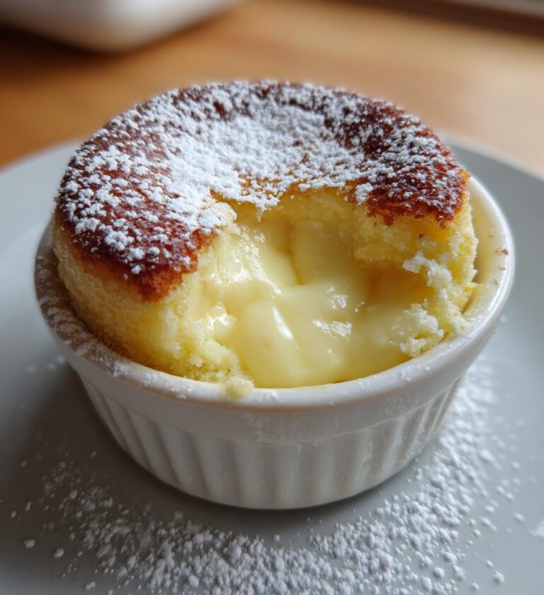 White Chocolate Lava Cake