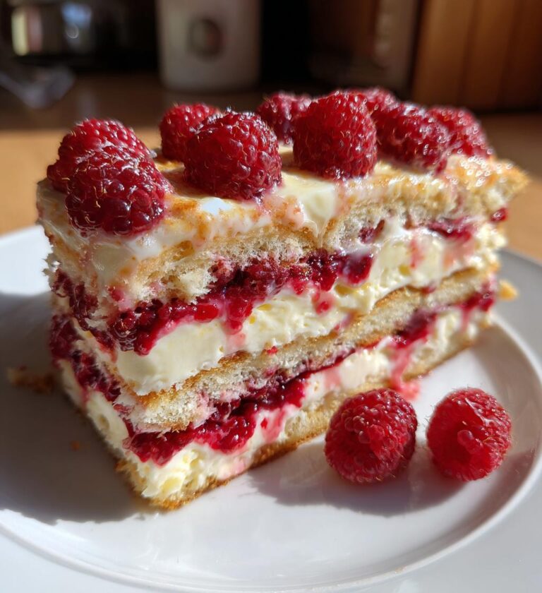 White Chocolate Raspberry Tiramisu