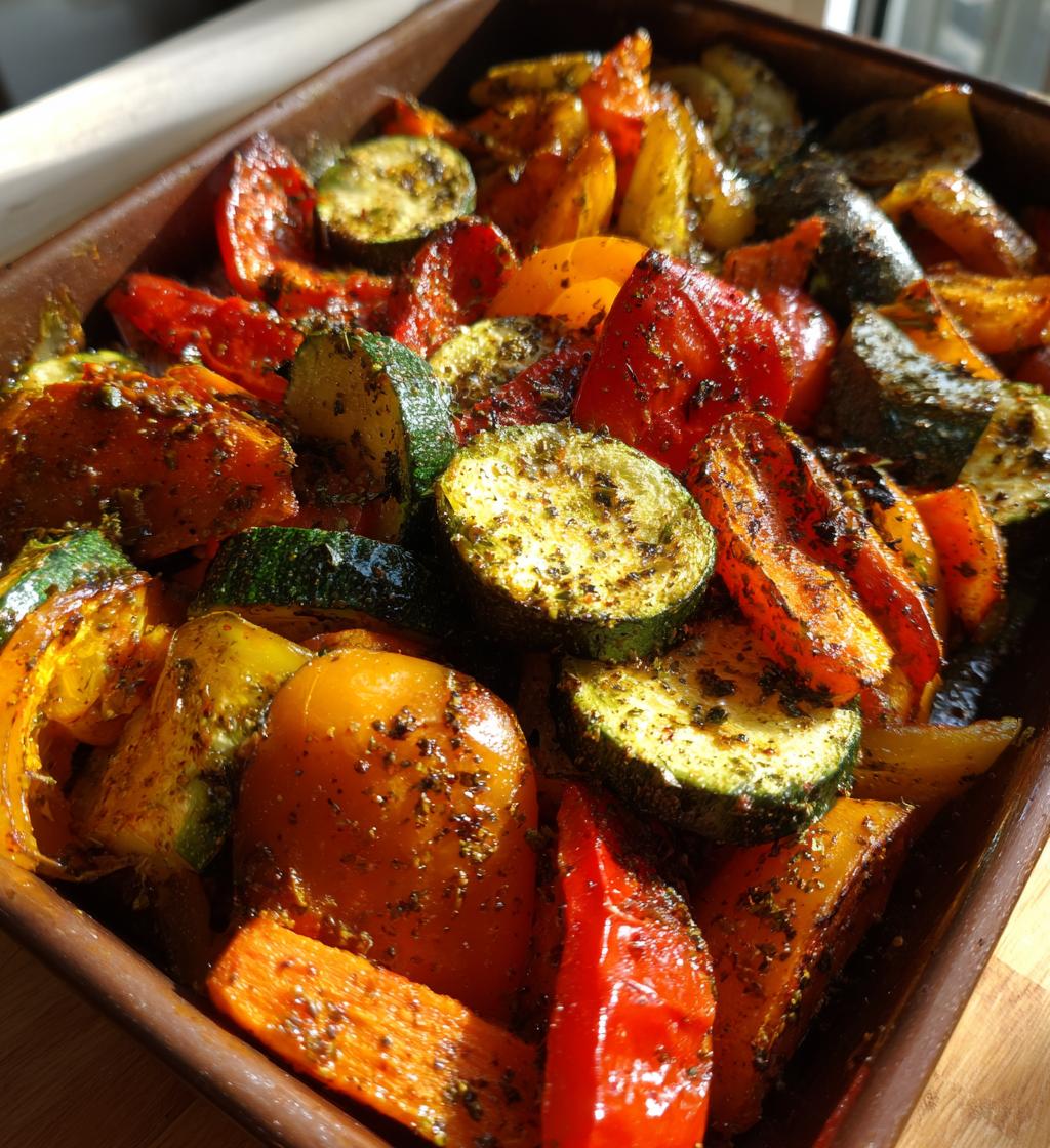 Zaatar Roasted Veggie Traybake - detail 1