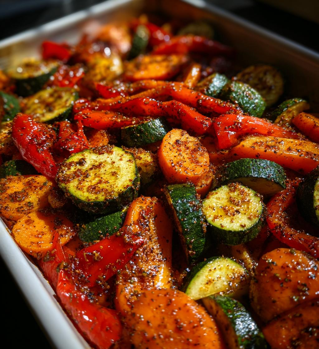 Zaatar Roasted Veggie Traybake