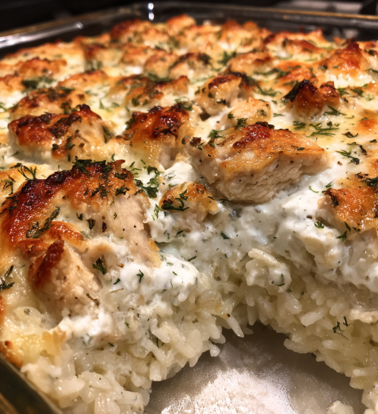Chicken tzatziki casserole: 1 pan easy ultimate meal