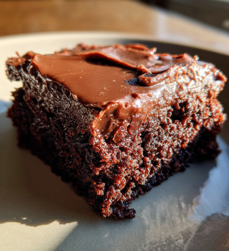 Mocha brownies with frosting: 1 bite of sinful bliss