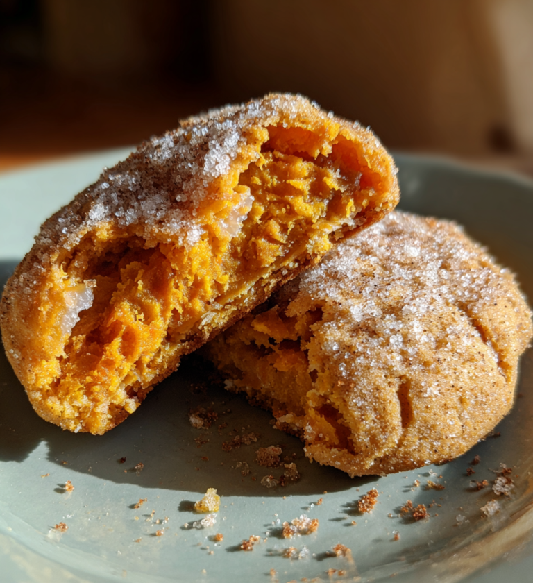 Cinnamon sweet potato cookies: 1 bite of pure heaven