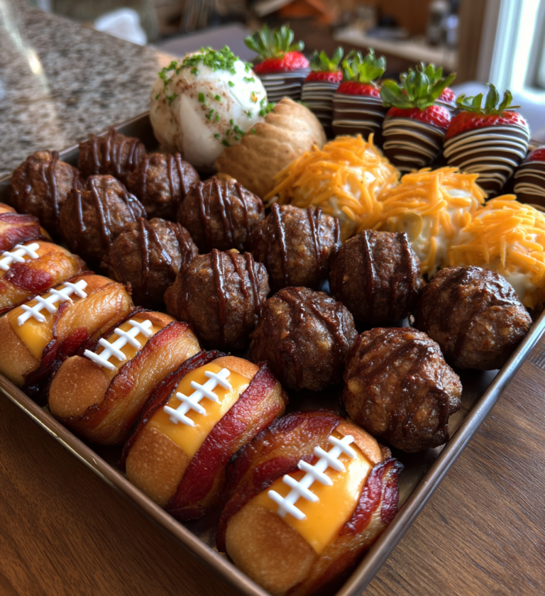 10 Super Bowl Snacks That Look Like Footballs Are Epic